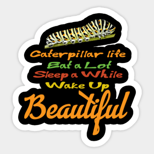 Wake up Beautiful Sticker